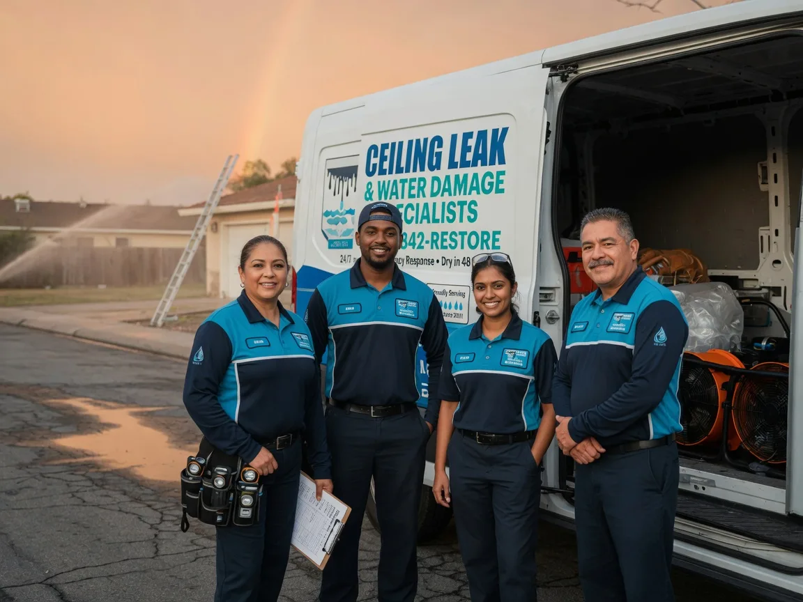 Ceiling Leak Cleanup company in Lovington, IL